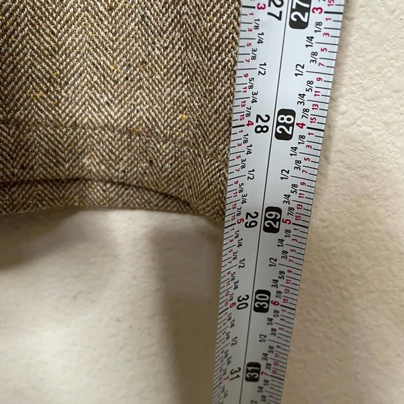 Lot Of 2 Epaulet New York 37 Mens Navy cotton Brown wool Flat Front Chino Pants - Picture 11 of 12